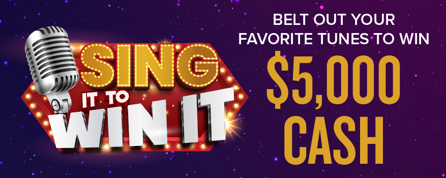 Featured image for the Sing It To Win It promotional event