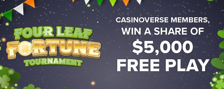 Featured image for the FOUR LEAF FORTUNE TOURNAMENT promotional event