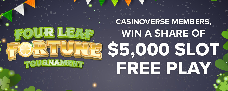 Featured image for the FOUR LEAF FORTUNE TOURNAMENT promotional event