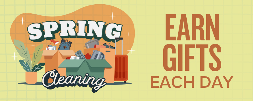 Featured image for the SPRING CLEANING promotional event