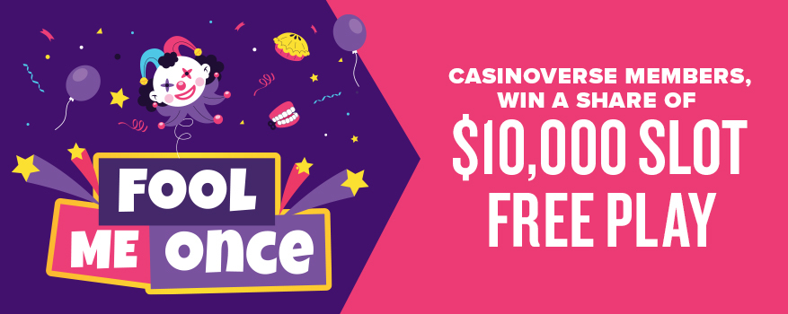 Featured image for the FOOL ME ONCE promotional event