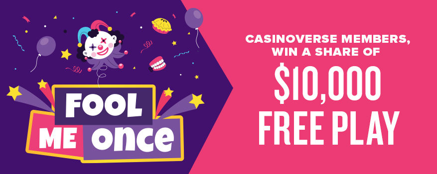 Featured image for the FOOL ME ONCE promotional event