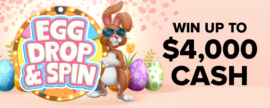 Featured image for the EGG, DROP & SPIN promotional event