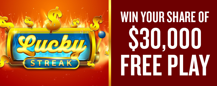 Featured image for the LUCKY STREAK promotional event