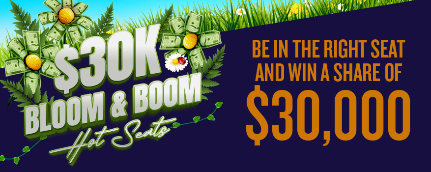 Featured image for the $30K BLOOM & BOOM promotional event