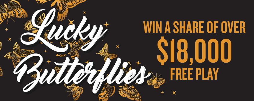 Featured image for the LUCKY BUTTERFLIES promotional event