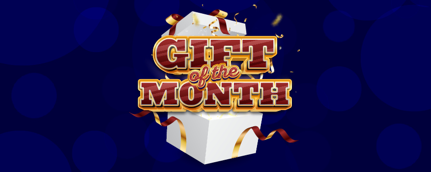 Featured image for the GIFT OF THE MONTH promotional event