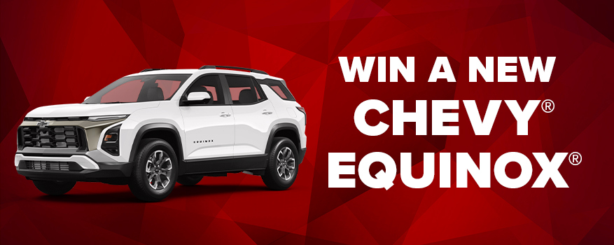 Featured image for the WIN A NEW CHEVY® EQUINOX® promotional event