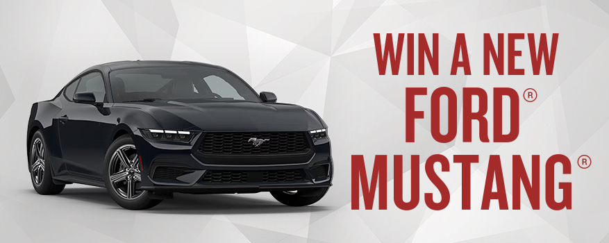 Featured image for the WIN A NEW FORD® MUSTANG® promotional event