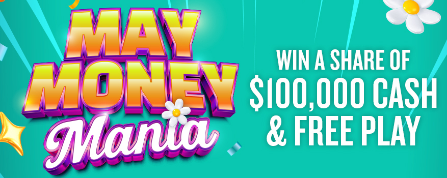 Featured image for the MAY MONEY MANIA promotional event