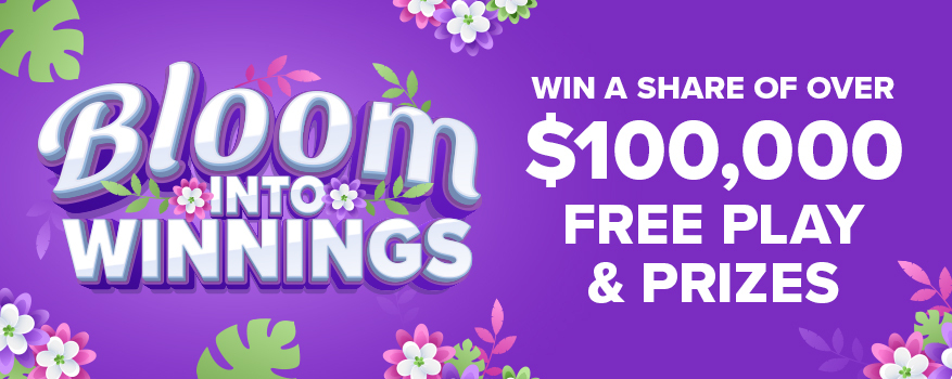Featured image for the BLOOM INTO WINNINGS promotional event