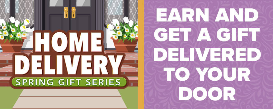 Featured image for the HOME DELIVERY SPRING GIFT SERIES promotional event