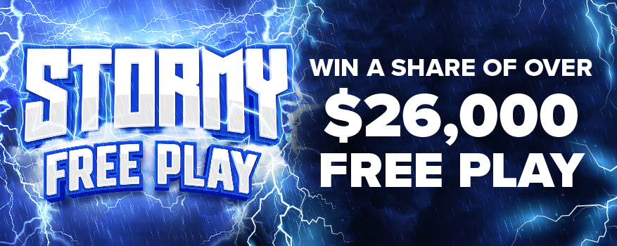 Featured image for the STORMY FREE PLAY promotional event