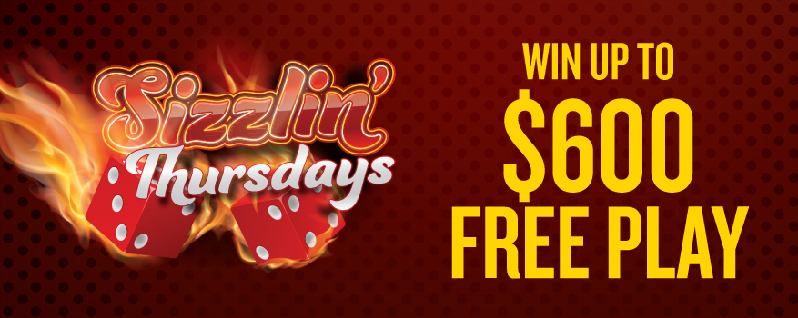 Featured image for the SIZZLIN' THURSDAYS promotional event