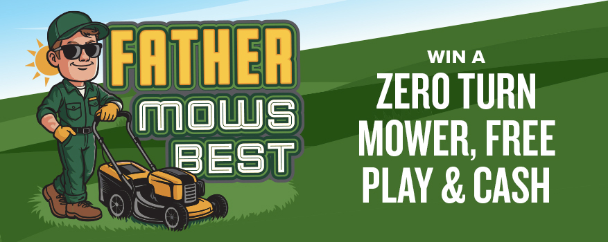 Featured image for the FATHER MOWS BEST promotional event