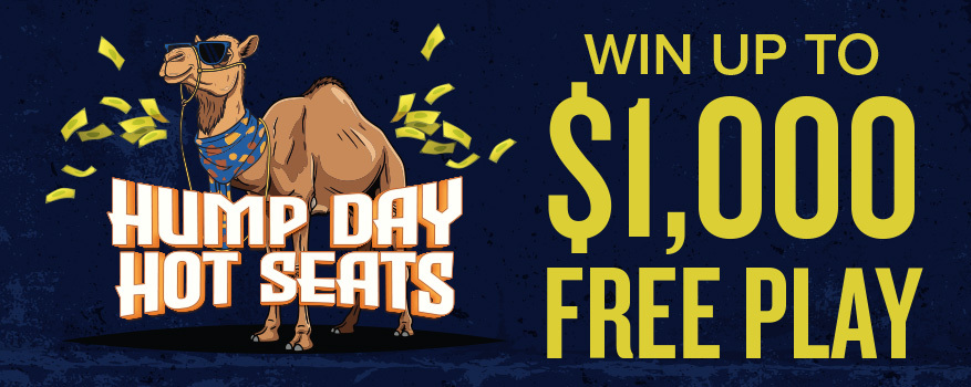 Featured image for the HUMP DAY HOT SEATS promotional event
