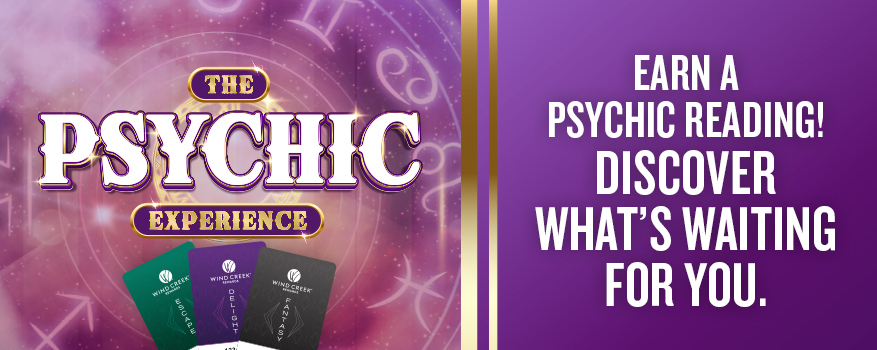 Featured image for the THE PSYCHIC EXPERIENCE promotional event