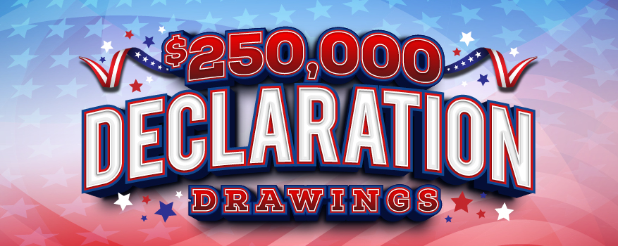 Featured image for the $250,000 DECLARATION DRAWINGS promotional event