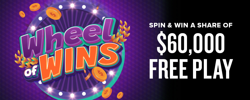 Featured image for the WHEEL OF WINS promotional event