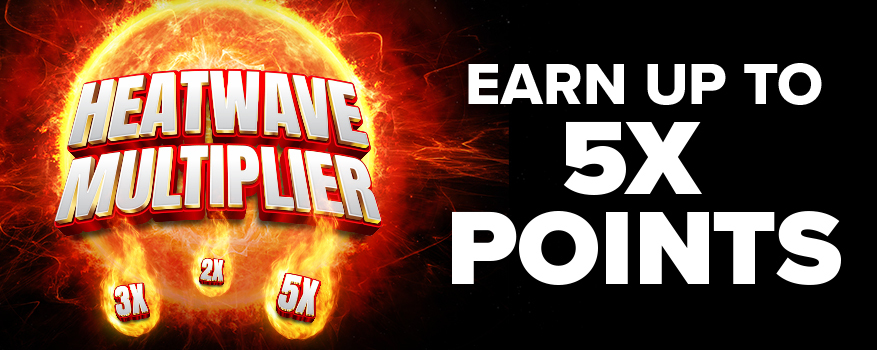 Featured image for the HEATWAVE MULTIPLIER promotional event