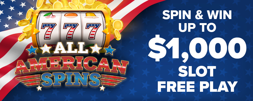 Featured image for the $40,000 ALL AMERICAN SPINS promotional event