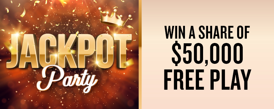 Featured image for the JACKPOT PARTY promotional event