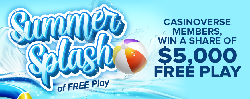Featured image for the SUMMER SPLASH OF FREE PLAY promotional event