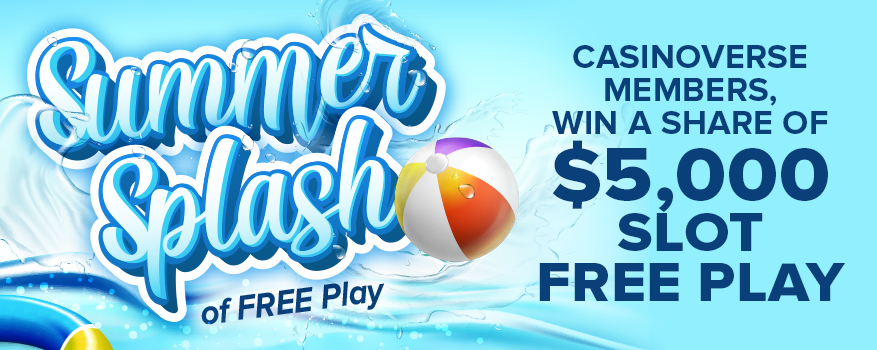 Featured image for the SUMMER SPLASH OF FREE PLAY promotional event