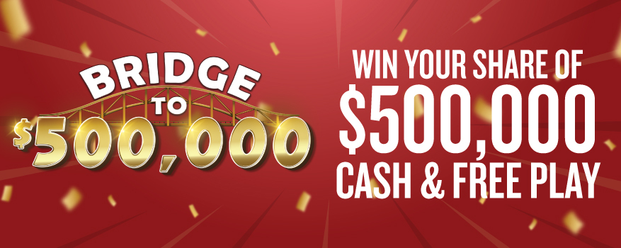 Featured image for the BRIDGE TO $500,000 promotional event
