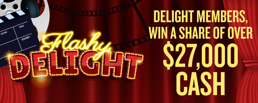 Featured image for the FLASHY DELIGHT promotional event