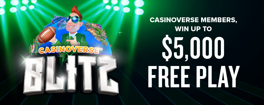 Featured image for the CASINOVERSE BLITZ promotional event