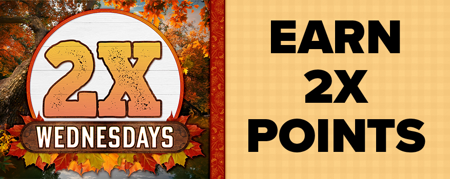 Featured image for the 2X WEDNESDAYS promotional event