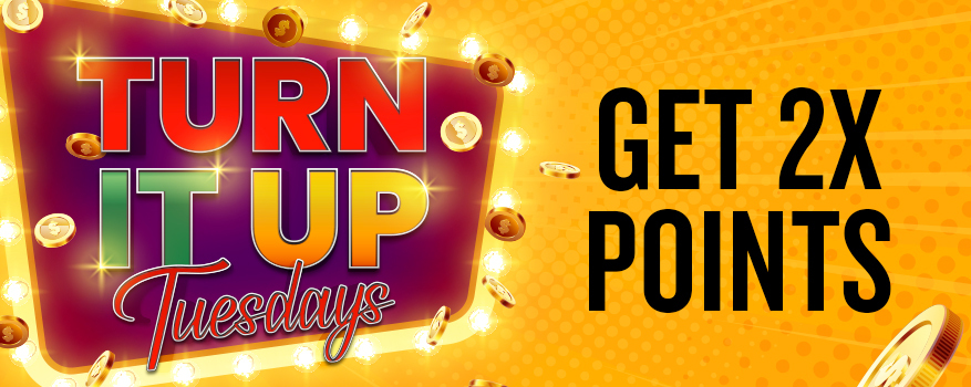 Featured image for the Turn It Up Tuesdays promotional event