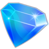 Illustration of a cut sapphire