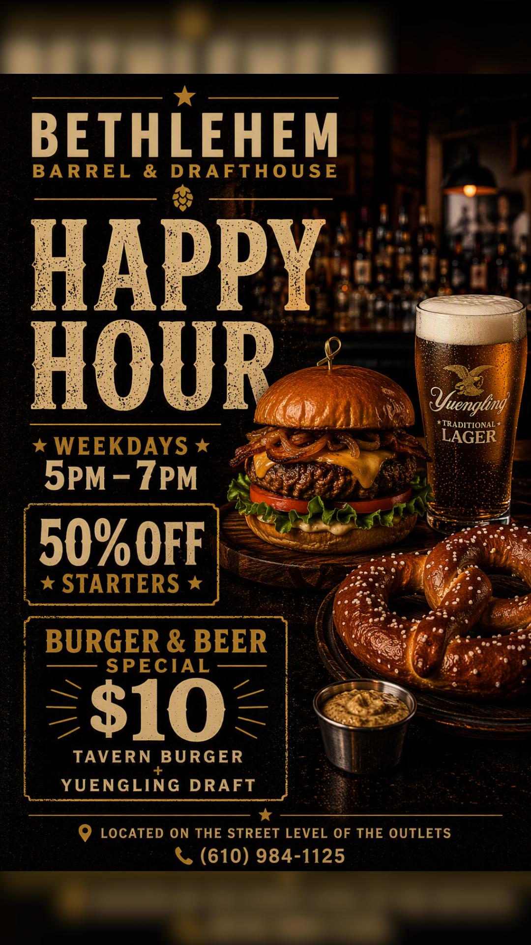 Bethlehem Barrel & Drafthouse Happy Hour