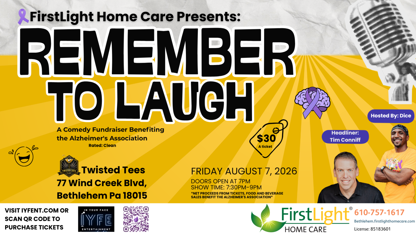 Remember to Laugh Comedy Show